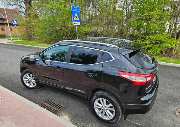 Nissan Qashqai cena 59999 przebieg: 173400, rok produkcji 2016 z Kościerzyna małe 631